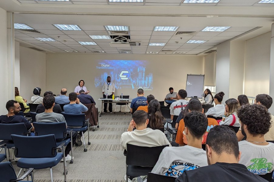 pulse by solutions hosts a strategy day for the students of the AASTMT-img2