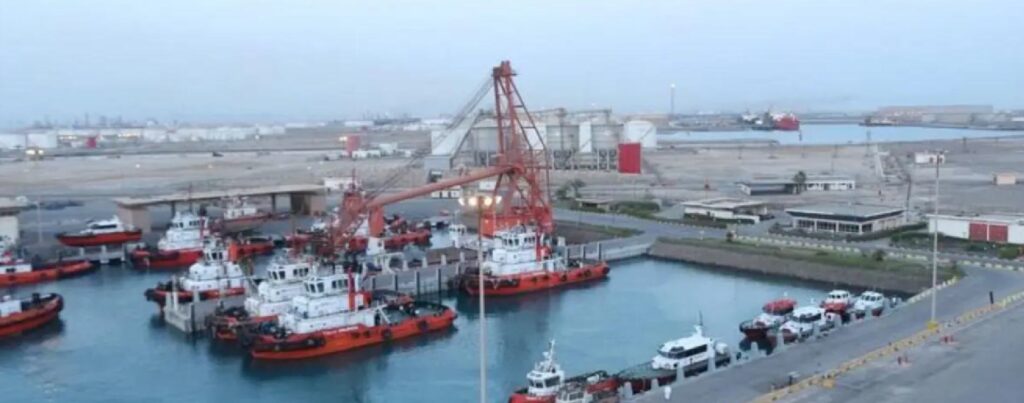 Port security systems at King Fahd Industrial Port