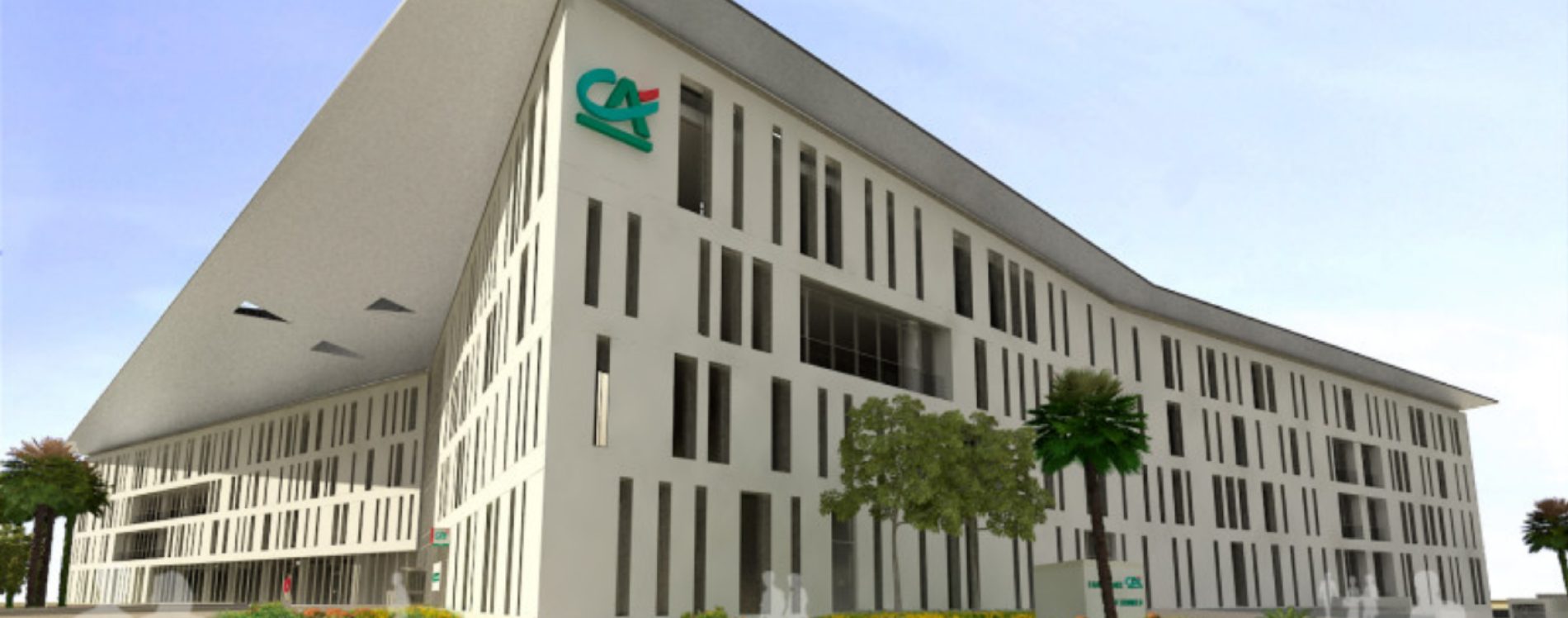 integrated building management systems for Crédit Agricole bank headquarters
